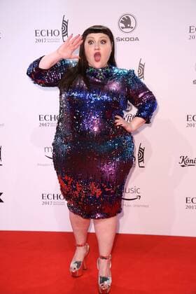 Beth Ditto bei der Verleihung vom Echo am 06.04.2017 in Berlin Echo Verleihung 2017 in Berlin 