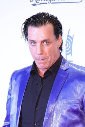 Till Lindemann, der Rammstein Sänger bei der Verleihung vom Echo am 06.04.2017 in Berlin Echo Verleihung 2017 in Berlin 