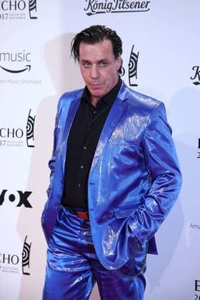 Till Lindemann, der Rammstein Sänger bei der Verleihung vom Echo am 06.04.2017 in Berlin Echo Verleihung 2017 in Berlin 