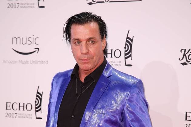 Till Lindemann, der Rammstein Sänger bei der Verleihung vom Echo am 06.04.2017 in Berlin Echo Verleihung 2017 in Berlin 