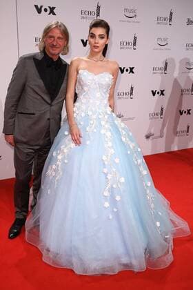 Frank Otto und Nathalie Volk bei der Verleihung vom Echo am 06.04.2017 in Berlin Echo Verleihung 2017 in Berlin 