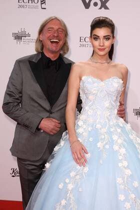 Frank Otto und Nathalie Volk bei der Verleihung vom Echo am 06.04.2017 in Berlin Echo Verleihung 2017 in Berlin 