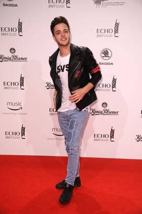 Luca Hänni bei der Verleihung vom Echo am 06.04.2017 in Berlin Echo Verleihung 2017 in Berlin 