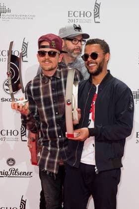Berlin, Germany 06.04.2017, Echo 2017 Deutscher Musikpreis, Echo fuer HIP -Hop Urban national geht an, Beginner ( DeFodi001