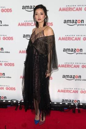 Betty Bachz attends the American Gods UK TV Premiere held at One Marylebone in London. APRIL 6th 2017  MISx17725