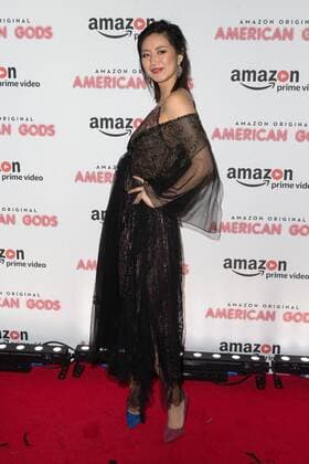 Betty Bachz attends the American Gods UK TV Premiere held at One Marylebone in London. APRIL 6th 2017  MISx17725