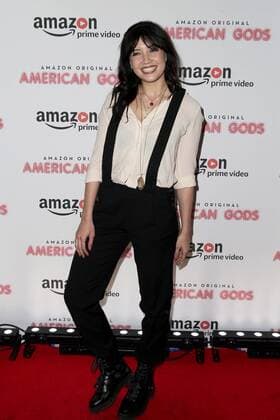 English fashion model Daisy Lowe attends the American Gods UK TV Premiere held at One Marylebone in London. APRIL 6th 2017  MISx17725