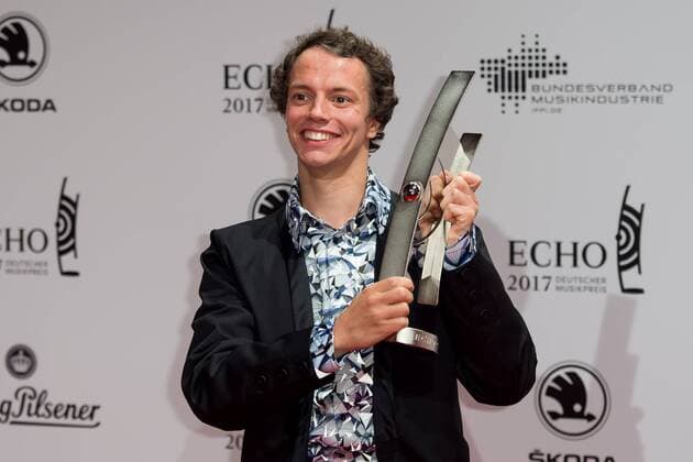 Berlin, Germany 06.04.2017, Echo 2017 Deutscher Musikpreis, DJ, Frans Zimmer, Alle Farben, mit dem Echo in der Kategorie Dance national ( DeFodi001