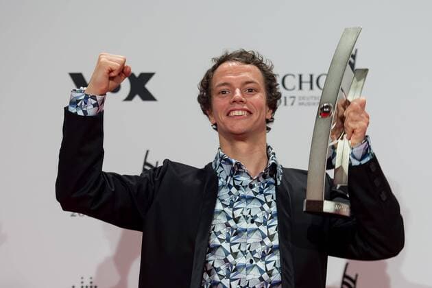 Berlin, Germany 06.04.2017, Echo 2017 Deutscher Musikpreis, DJ, Frans Zimmer, Alle Farben, mit dem Echo in der Kategorie Dance national ( DeFodi001