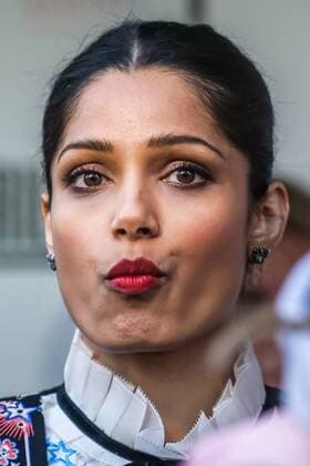 Indian actress Freida Pinto attends the UK TV Premiere of Guerrilla at Curzon Bloomsbury, The Brunswick, London. APRIL 6th 2017  SLIx17727