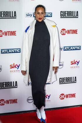 English actress Zawe Ashton attends the UK TV Premiere of Guerrilla at Curzon Bloomsbury, The Brunswick, London. APRIL 6th 2017  SLIx17727