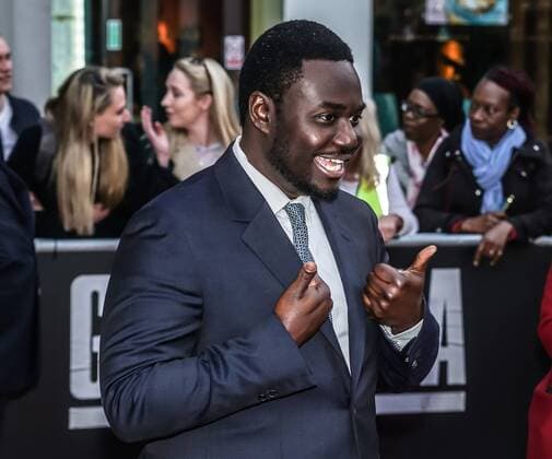 Babou Ceesay attends the UK TV Premiere of Guerrilla at Curzon Bloomsbury, The Brunswick, London. APRIL 6th 2017  SLIx17727
