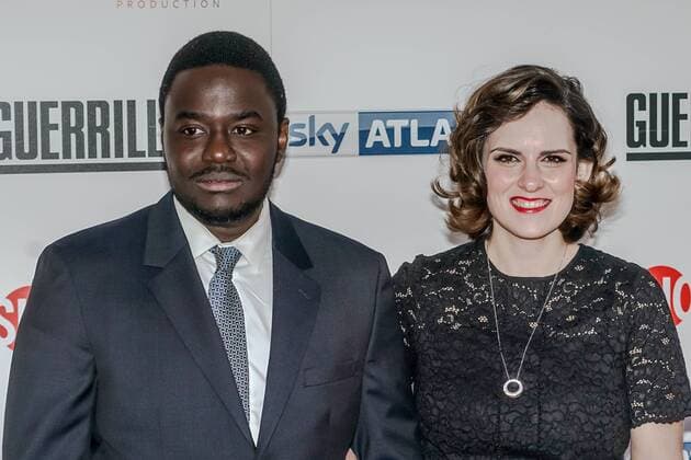 Babou Ceesay and Anna Ceesay attend the UK TV Premiere of Guerrilla at Curzon Bloomsbury, The Brunswick, London. APRIL 6th 2017  SLIx17727