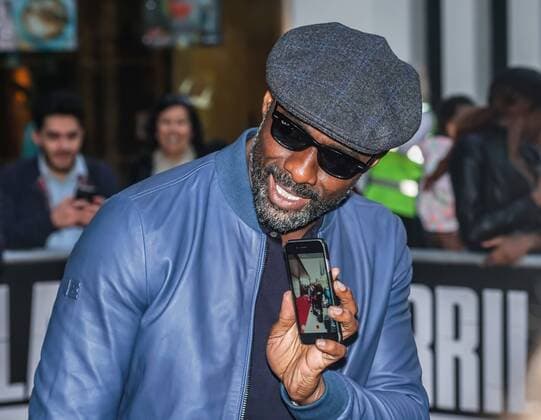 English actor Idris Elba attends the UK TV Premiere of Guerrilla at Curzon Bloomsbury, The Brunswick, London. APRIL 6th 2017  SLIx17727
