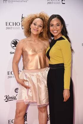 Oceana, Alexandra Maurer Roter Teppich zur Echo Verleihung 2017 in der Messe Berlin am 06.04.2017