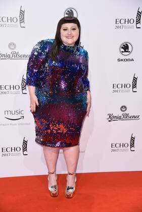 Beth Ditto Roter Teppich zur Echo Verleihung 2017 in der Messe Berlin am 06.04.2017