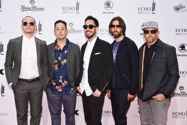 Linkin Park Roter Teppich zur Echo Verleihung 2017 in der Messe Berlin am 06.04.2017