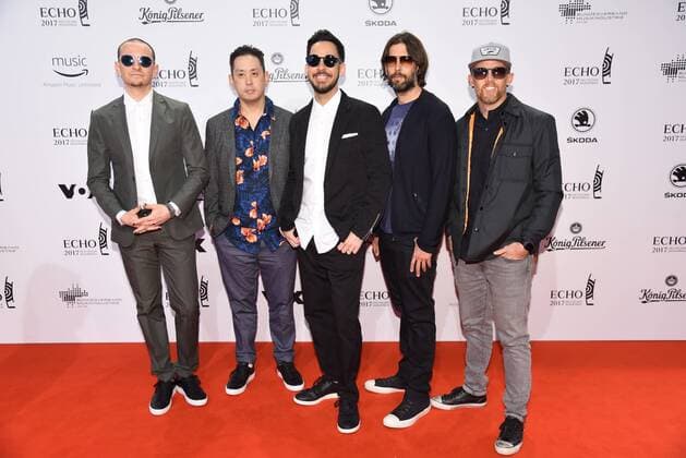 Linkin Park Roter Teppich zur Echo Verleihung 2017 in der Messe Berlin am 06.04.2017