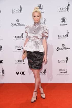 Franziska Knuppe Roter Teppich zur Echo Verleihung 2017 in der Messe Berlin am 06.04.2017