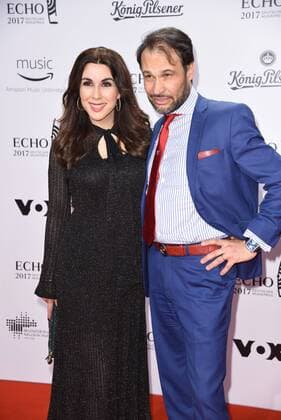 Judith Williams mit Ehemann Alexander-Klaus Stecher Roter Teppich zur Echo Verleihung 2017 in der Messe Berlin am 06.04.2017