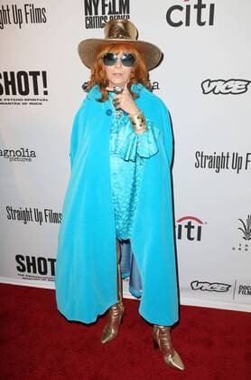 April 5, 2017 - Los Angeles, CA, United States - 05 April 2017 - Los Angeles, California - Linda Ramone. SHOT! The Psycho-Spiritual Mantra of Rock held at Pacific Theatres at The Grove. Photo Credit: AdMedia Los Angeles United States - ZUMAa123 20170405_zaa_a123_105 Copyright: xAdmediax