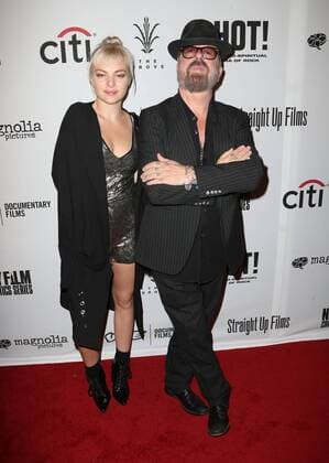 April 5, 2017 - Los Angeles, CA, United States - 05 April 2017 - Los Angeles, California - David A. Stewart, Kaya Stewart. SHOT! The Psycho-Spiritual Mantra of Rock held at Pacific Theatres at The Grove. Photo Credit: AdMedia Los Angeles United States - ZUMAa123 20170405_zaa_a123_107 Copyright: xAdmediax