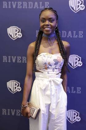 April 6, 2017 - Mexico - EUM20170406ESP23. JPG.CIUDAD DE MEXICO TV-Riverdale.- La actriz y cantante estadounidense, Ashleigh Murray, integrante del reparto de la serie televisiva Riverale, basada en el comic Archie, 6 de abril de 2017, en la respectiva presentacion. Foto: Agencia EL UNIVERSALIvan StephensJMA Mexico  - ZUMAu78_ 20170406_zaf_u78_070 Copyright: xElxUniversalx