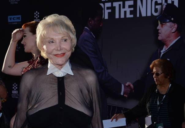 Actress Joan Benedict Steiger attends the 50th anniversary screening of In the Heat of the Night during opening night of the TCM Classic Film Festival at TCL Chinese Theatre in the Hollywood section of Los Angeles on April 6, 2017.  LAP2017040633 JIMxRUYMEN