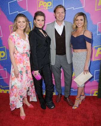 April 6, 2017 - Los Angeles, CA, United States - 06 April 2017 - Los Angeles, California - Beverly Mitchell, Jodie Sweetin, Christine Lakin. Premiere Of Pop TV s Hollywood Darlings and Return of the Mac held at iPic Theaters in Los Angeles. Photo Credit: AdMedia Los Angeles United States - ZUMAa123 20170406_zaa_a123_048 Copyright: xBirdiexThompsonx