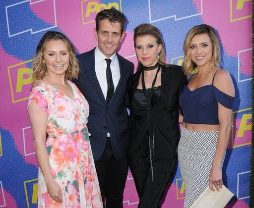 April 6, 2017 - Los Angeles, CA, United States - 06 April 2017 - Los Angeles, California - Beverly Mitchell, Jodie Sweetin, Christine Lakin. Premiere Of Pop TV s Hollywood Darlings and Return of the Mac held at iPic Theaters in Los Angeles. Photo Credit: AdMedia Los Angeles United States - ZUMAa123 20170406_zaa_a123_049 Copyright: xBirdiexThompsonx