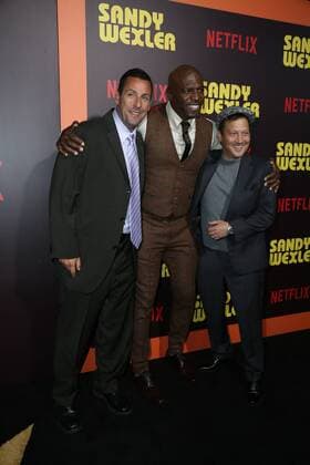 April 6, 2017 - 7 April, 2017- Hollywood, California -Adam Sandler, Terry Crews, Rob Schneider, .the premiere of Netflix s Sandy Wexler . Photo Credit: PMA AdMedia - ZUMAa123 20170406_zaa_a123_133 Copyright: xPma Admediax