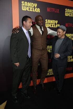 April 6, 2017 - 7 April, 2017- Hollywood, California -Adam Sandler, Terry Crews, Rob Schneider, .the premiere of Netflix s Sandy Wexler . Photo Credit: PMA AdMedia - ZUMAa123 20170406_zaa_a123_156 Copyright: xPma Admediax