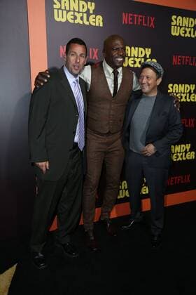 April 6, 2017 - 7 April, 2017- Hollywood, California -Adam Sandler, Terry Crews, Rob Schneider, .the premiere of Netflix s Sandy Wexler . Photo Credit: PMA AdMedia - ZUMAa123 20170406_zaa_a123_157 Copyright: xPma Admediax