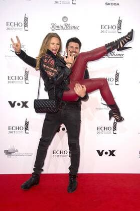 Jana Julie Kilka und Thore Schölermann bei der 26. Verleihung des Deutschen Musikpreises Echo 2017 in der Messe Berlin. Berlin, 06.04.2017 Foto:xF.xKernx xFuturexImage