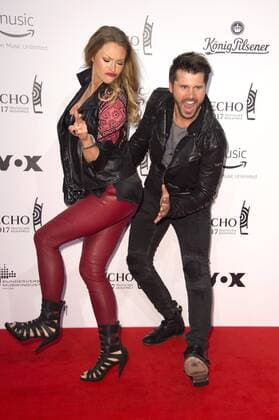 Jana Julie Kilka und Thore Schölermann bei der 26. Verleihung des Deutschen Musikpreises Echo 2017 in der Messe Berlin. Berlin, 06.04.2017 Foto:xF.xKernx xFuturexImage