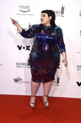 Beth Ditto bei der 26. Verleihung des Deutschen Musikpreises Echo 2017 in der Messe Berlin. Berlin, 06.04.2017 Foto:xF.xKernx xFuturexImage