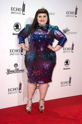 Beth Ditto bei der 26. Verleihung des Deutschen Musikpreises Echo 2017 in der Messe Berlin. Berlin, 06.04.2017 Foto:xF.xKernx xFuturexImage