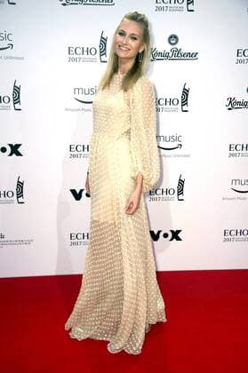 Carolin Niemczyk (Glasperlenspiel) bei der 26. Verleihung des Deutschen Musikpreises Echo 2017 in der Messe Berlin. Berlin, 06.04.2017 Foto:xF.xKernx xFuturexImage