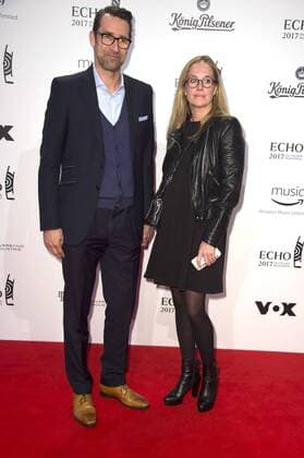 Michael Preetz mit Lebensgefährtin Kirsten Zophy bei der 26. Verleihung des Deutschen Musikpreises Echo 2017 in der Messe Berlin. Berlin, 06.04.2017 Foto:xF.xKernx xFuturexImage