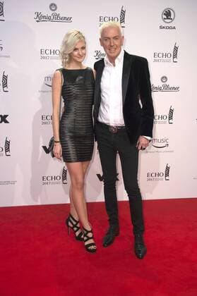 H.P. Baxxter mit Freundin Lysann Geller bei der 26. Verleihung des Deutschen Musikpreises Echo 2017 in der Messe Berlin. Berlin, 06.04.2017 Foto:xF.xKernx xFuturexImage