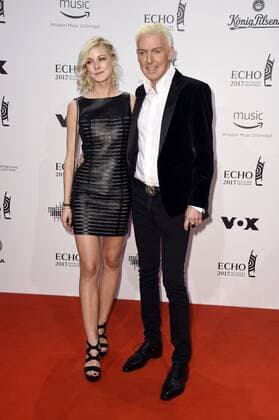 H.P. Baxxter mit Freundin Lysann Geller bei der 26. Verleihung des Deutschen Musikpreises Echo 2017 in der Messe Berlin. Berlin, 06.04.2017 Foto:xF.xKernx xFuturexImage