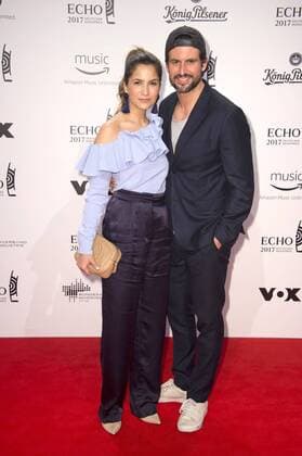 Tom Beck mit Freundin Chryssanthi Kavazi bei der 26. Verleihung des Deutschen Musikpreises Echo 2017 in der Messe Berlin. Berlin, 06.04.2017 Foto:xF.xKernx xFuturexImage