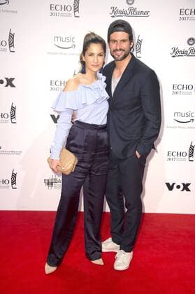 Tom Beck mit Freundin Chryssanthi Kavazi bei der 26. Verleihung des Deutschen Musikpreises Echo 2017 in der Messe Berlin. Berlin, 06.04.2017 Foto:xF.xKernx xFuturexImage