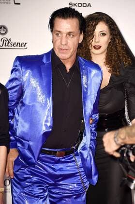 Till Lindemann (Rammstein) mit Freundin Leila Lowfire bei der 26. Verleihung des Deutschen Musikpreises Echo 2017 in der Messe Berlin. Berlin, 06.04.2017 Foto:xF.xKernx xFuturexImage