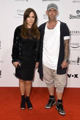 Simone Thomalla mit Begleitung bei der 26. Verleihung des Deutschen Musikpreises Echo 2017 in der Messe Berlin. Berlin, 06.04.2017 Foto:xF.xKernx xFuturexImage