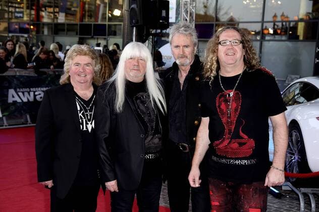 The Sweet bei der Verleihung des 20. Radio Regenbogen Award im Europa-Park Confertainment Center. Rust, 07.04.2017 Foto:xS.xGabschx xFuturexImage