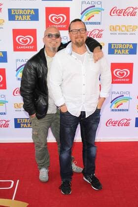 Lars Niedereichholz und Andre Werner Radio Regenbogen Award 2017 EuropaPark Rust Freizeitpark Dome Rust 07. April 2017