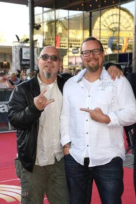 Duo Mundstuhl mit Lars Niedereichholz und AndreWerner bei der Verleihung vom Radio Regenbogen Award im Europapark Rust am 7.04.2017 in Rust Radio Regenbogen Award 2017 im Europapark in Rust 