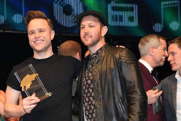 Preisträger Olly Murs und Matt Simons bei der Verleihung vom Radio Regenbogen Award im Europapark Rust am 7.04.2017 in Rust Radio Regenbogen Award 2017 im Europapark in Rust 