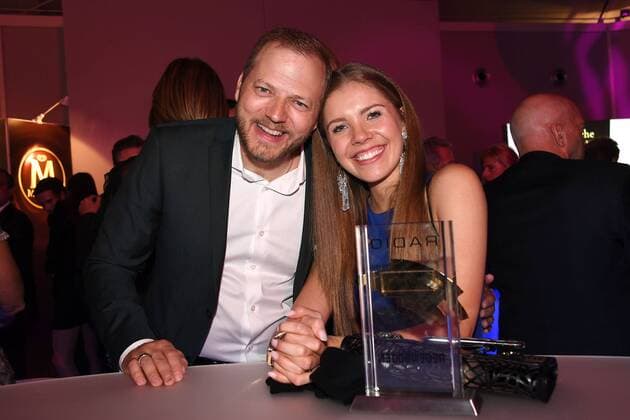 Victoria Swarovski und Mario Barth bei der Verleihung vom Radio Regenbogen Award im Europapark Rust am 7.04.2017 in Rust Radio Regenbogen Award 2017 im Europapark in Rust 